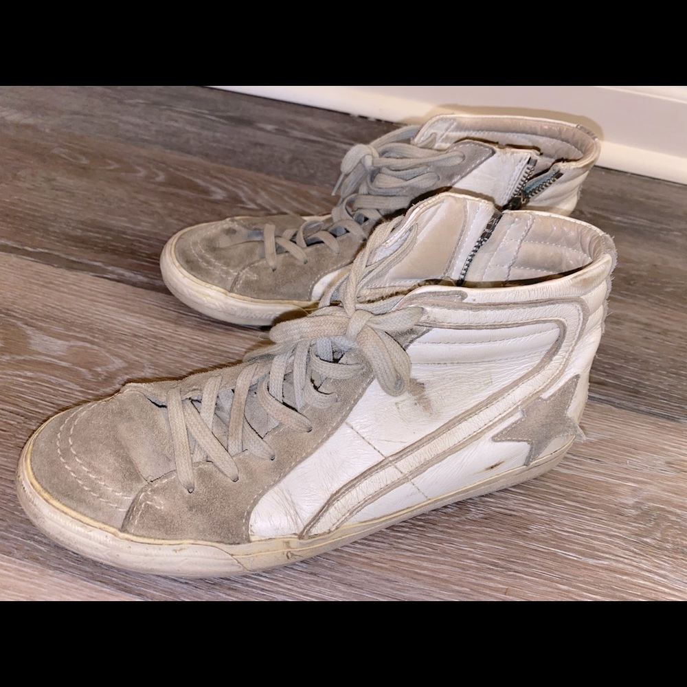 Golden Goose Deluxe Brand Slide Hi-Top Sneakers
